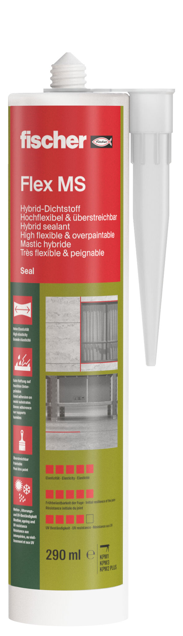 Hybrid sealant high flexible & overpaintable Flex MS